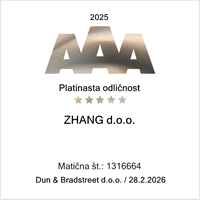 AAA platinasta odličnost 2025, Dun & Bradstreet