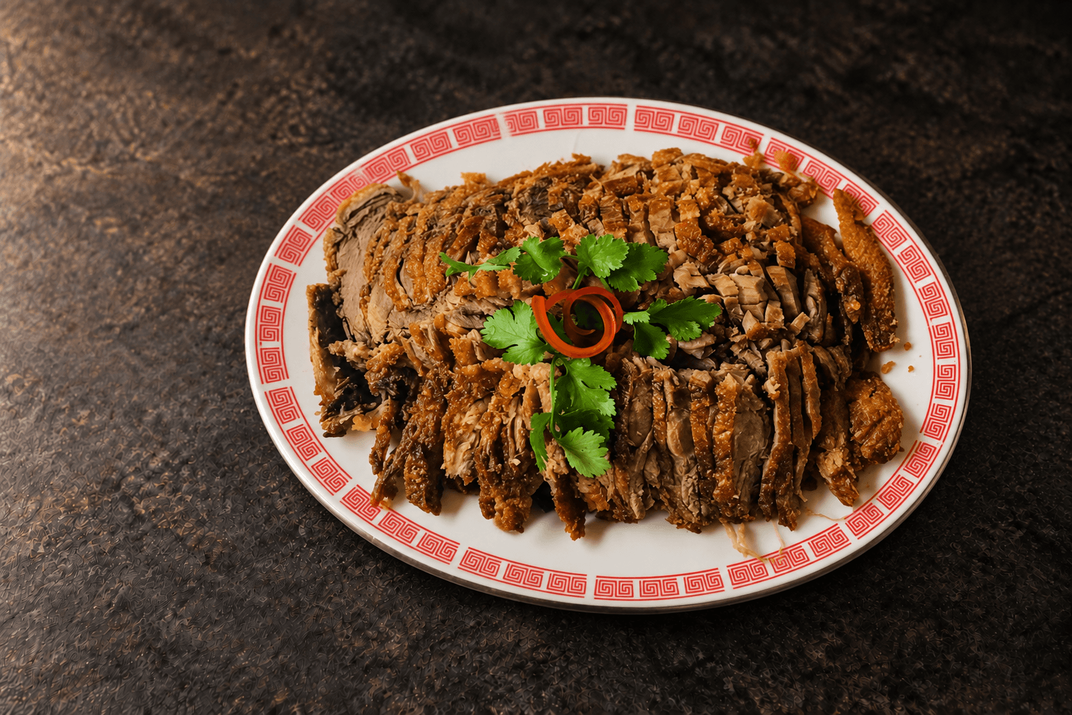 Crispy duck